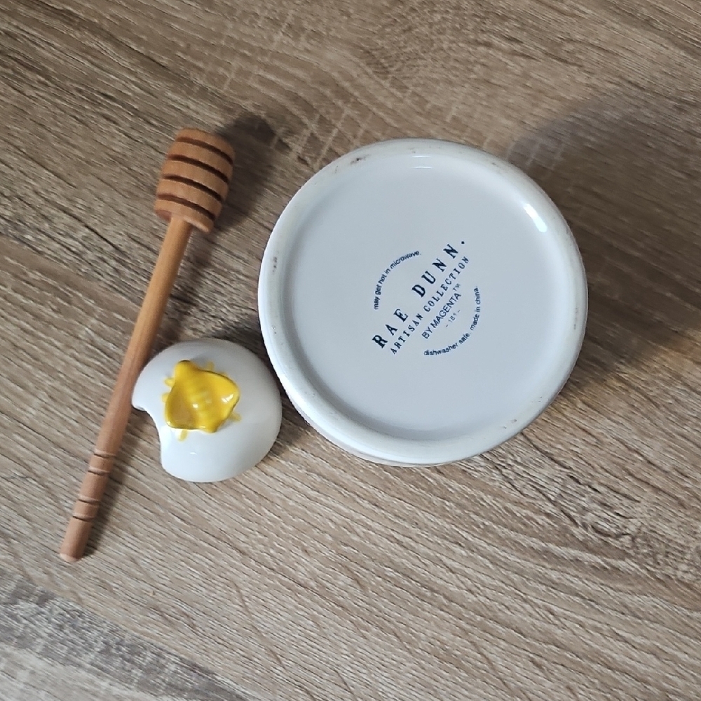 Rae Dunn White Honey and Cream Set - Picture 3 of 5